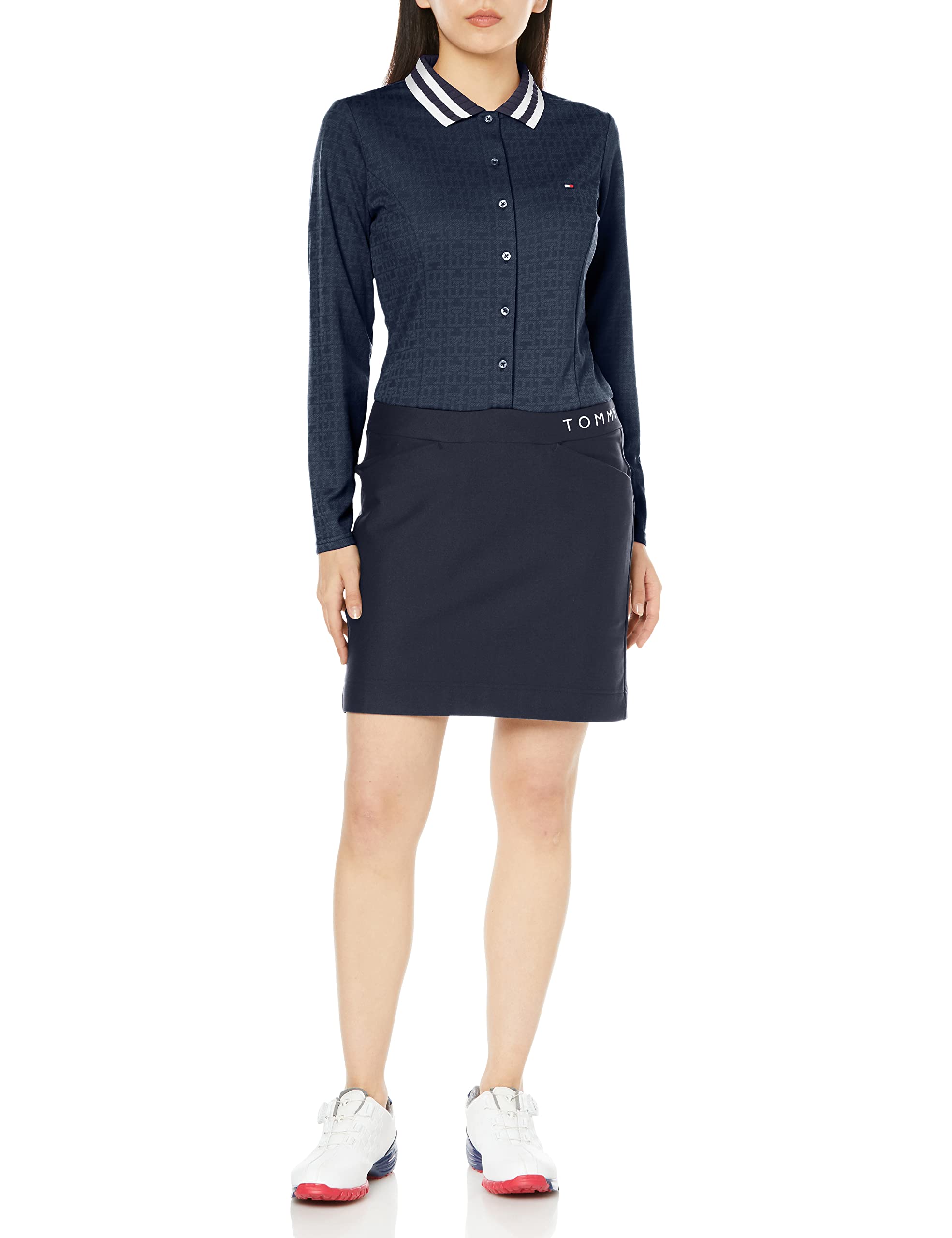 トミーヒルフィガーゴルフ　ワンピースLL TOMMY HILFIGER GOLF（トミー ヒルフィガー ゴルフ）の「[トミー